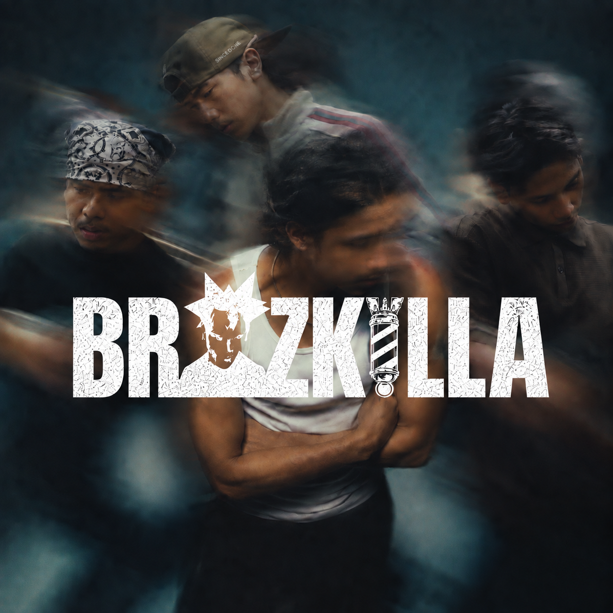 Brozkilla campaign poster with its white wordmark
